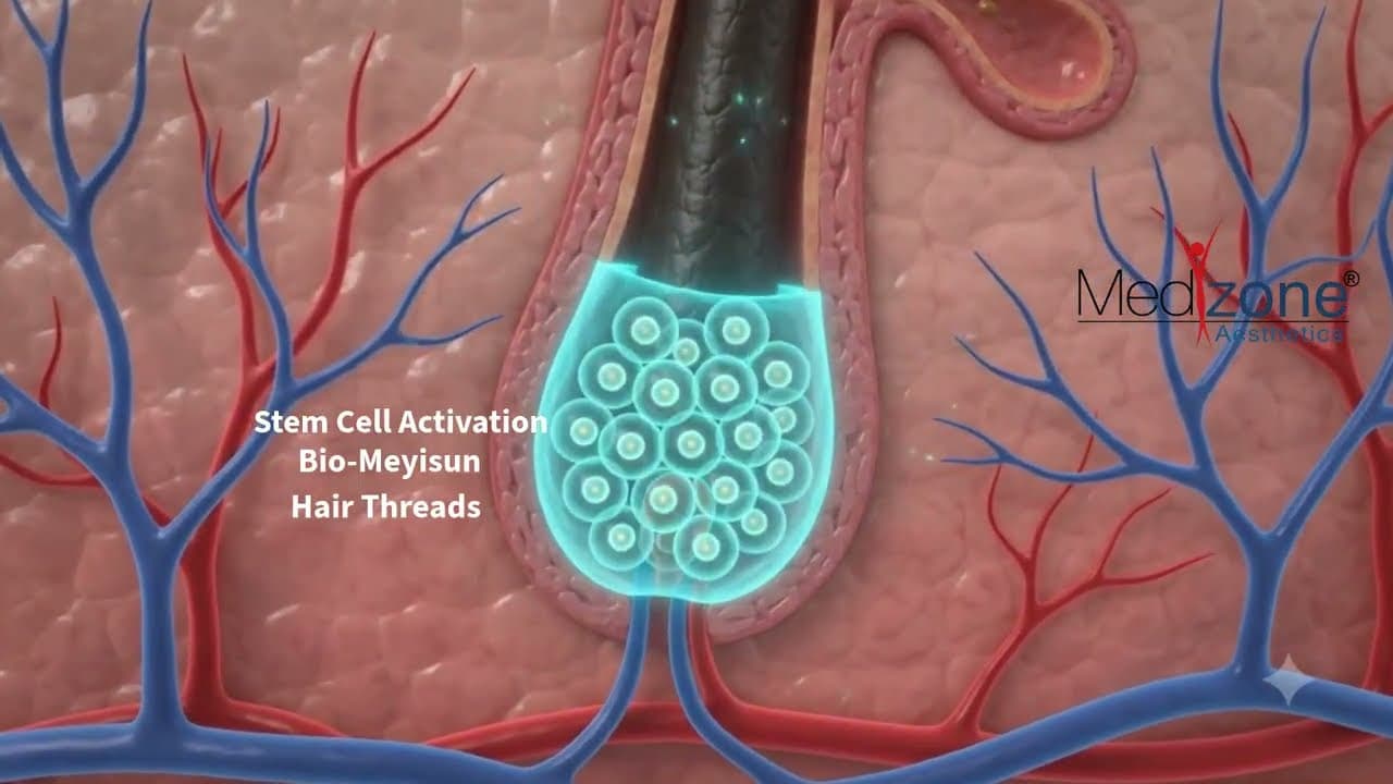 Stem Cell Activation by Bio-Meyisun Hair Threads