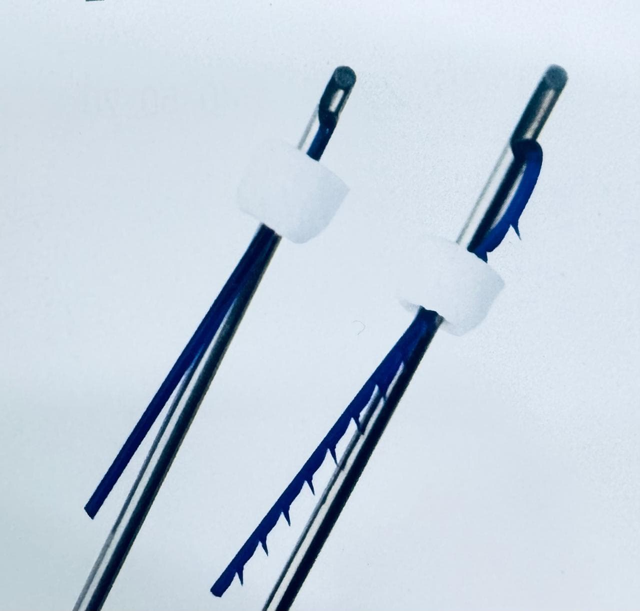 Nose thread bridge and tip application visual