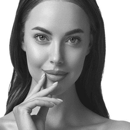 Hair restoration procedure illustration