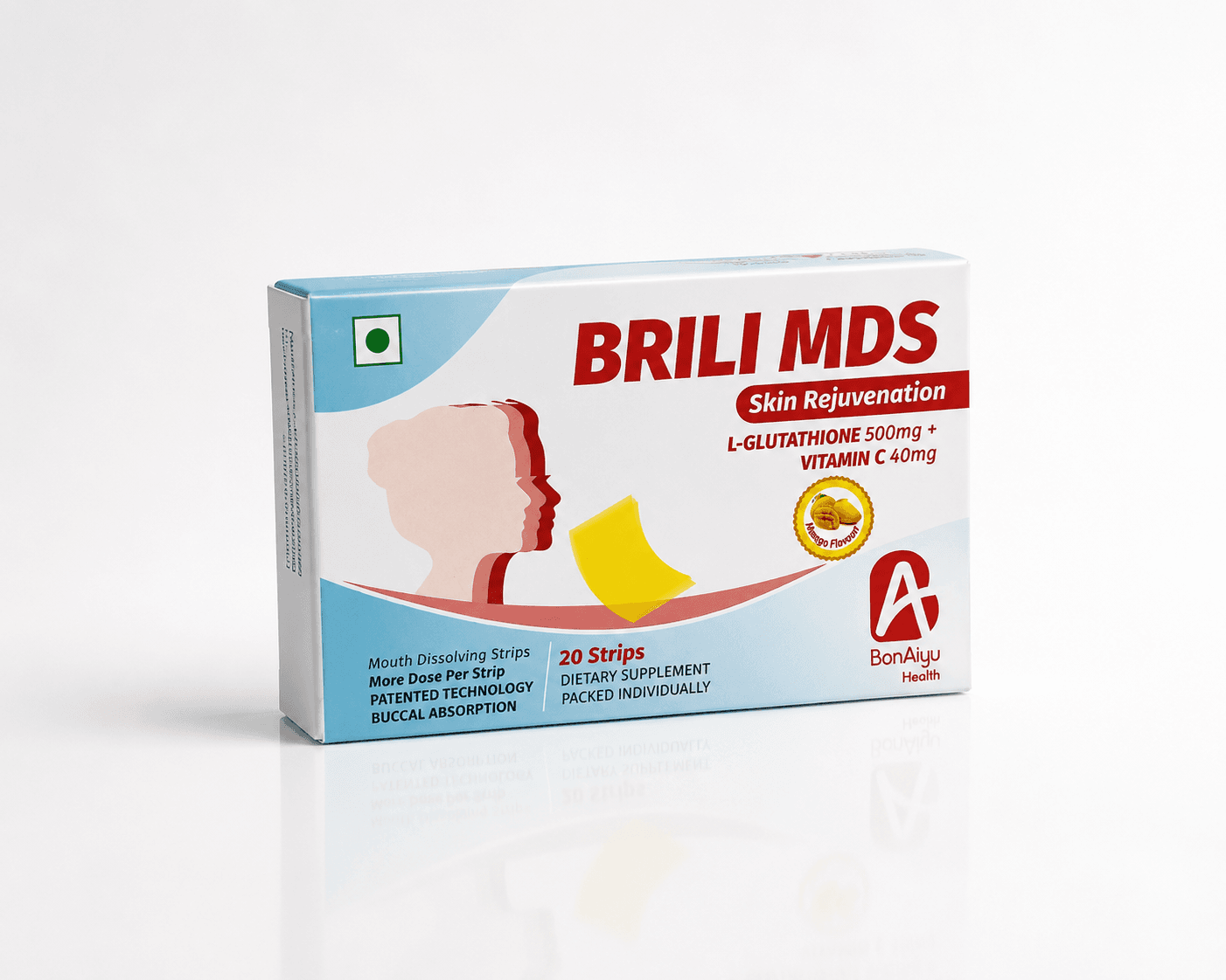 Brili MDS Glutathione Oral Dissolving Strips product image